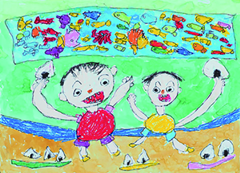 「すいぞくかんでおべんとう」