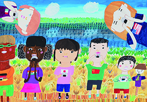 「世界のみんなと食べたいおにぎり」