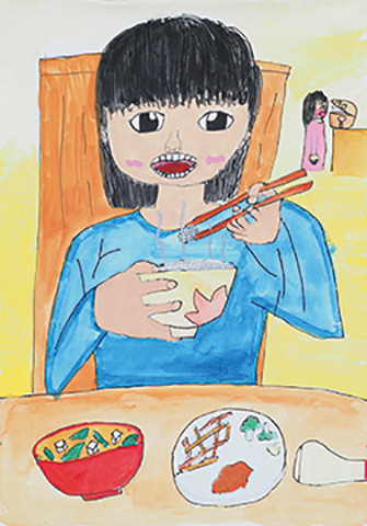 「とってもおいしい朝ご飯」