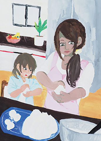 「上手にできたかな？」