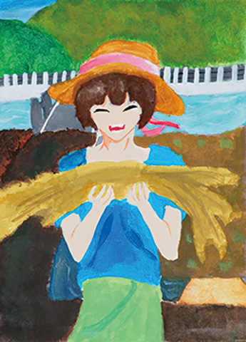 「精米が楽しみ」