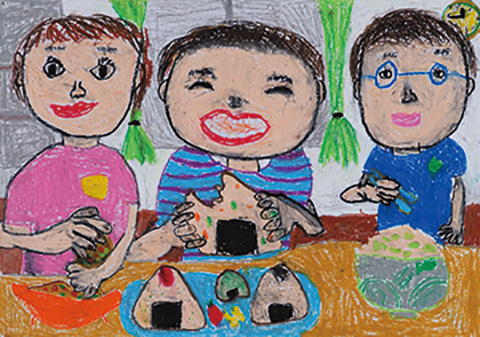 おうちでおにぎりパーティー