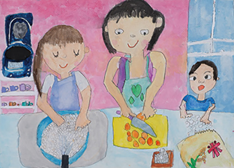 おいしいご飯にな～れ！