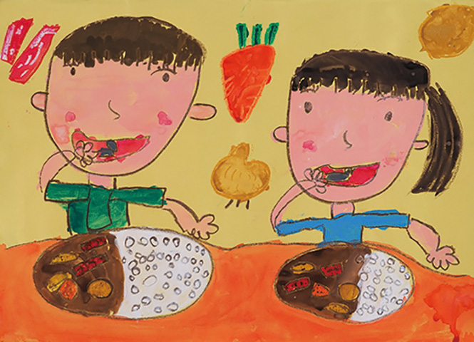 カレーおいしいな