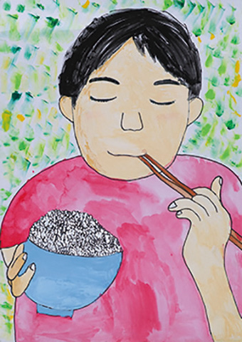 おいしく食べるごはん