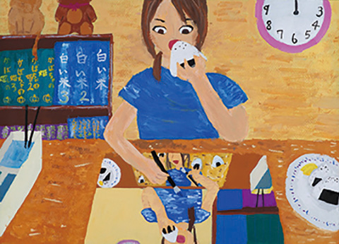 がんばる時は、やっぱりお米‼