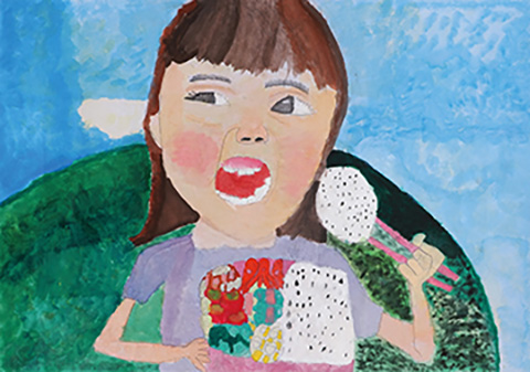 おべんとうがおいしくてうれしいな