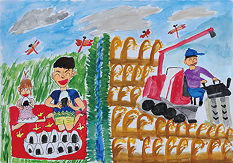 たくさん思い出があるお米おいしいな！