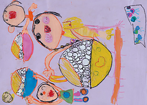 たまごかけごはん　ママとパパと　たべたいな