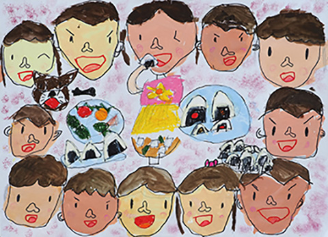 みんなでたべるとおいしいよ