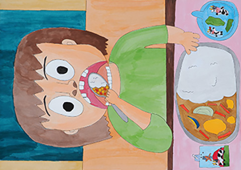 おいしさ100倍！！カレーライス