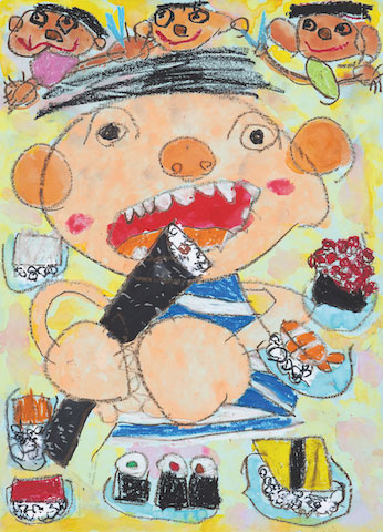 どれにしようかな～やっぱり  納豆巻きでしょう！