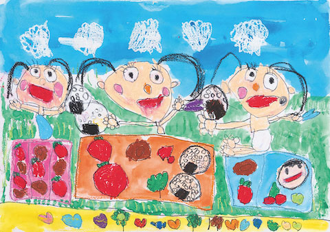 鮭、ツナマヨ、おかかおにぎり大～好き！！