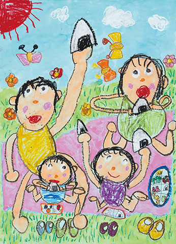 かぞくみんなでピクニック♡たのしいな！