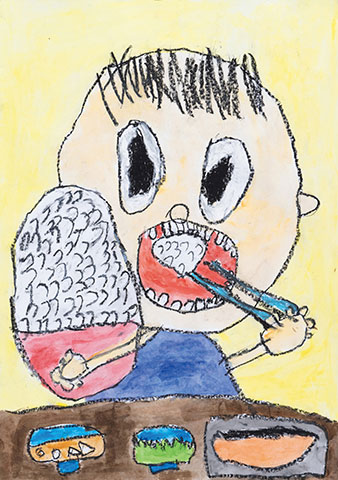 おおもりごはん　いただきます