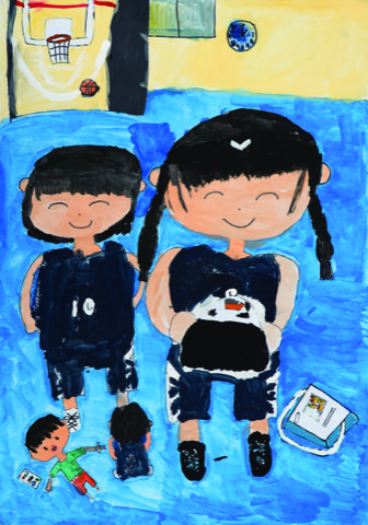 勝利へみちびく母のおにぎり