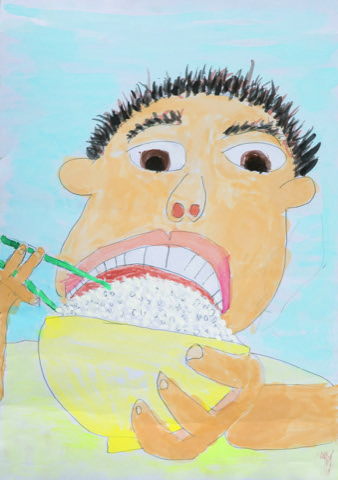 ごはん　おいしいな