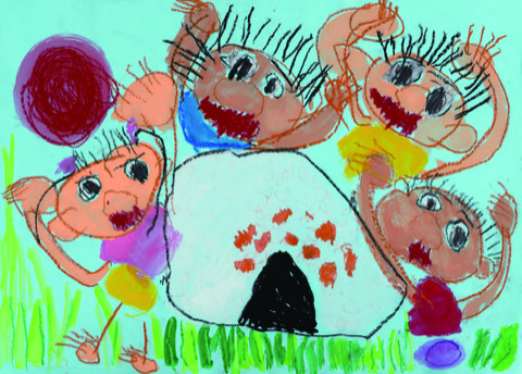 みんなでおにぎり食べたいな